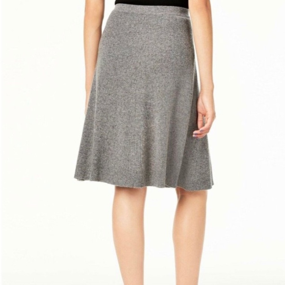 CASHMERE Charter Club Luxury Grey skirt